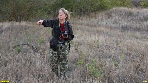 Е.Чеботарёва на обследовании перспективной ООПТ Староверский высокий берег Сосыки