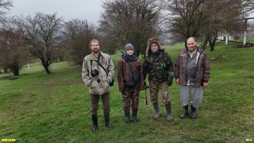 Активисты ЭВСК на обследовании озеленённых территорий в МО Крымский район (09.12.2025)