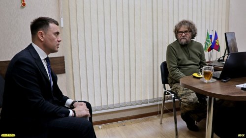 Глава Южного СП Ниниев А.А. и координатор ЭВСК Рудомаха А.В.