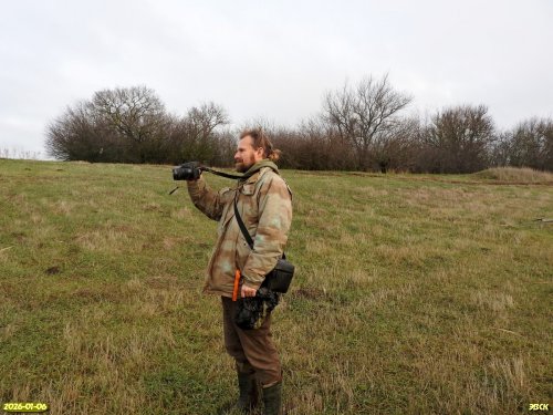 Д.Матвеев на обследовании перспективной ООПТ Урочище Ейское