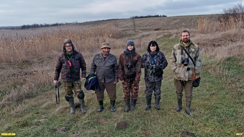 Активисты ЭВСК на обследовании озеленённых территорий в МО Староминский район (06.01.2026)