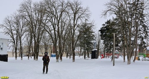 А.Рудомаха на обследовании перспективной ООПТ Ирклиевский сквер 