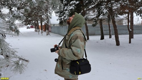 Д.Матвеев на обследовании перспективной ООПТ Парк на улице Мира