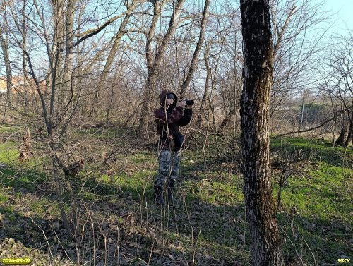 А.Рудомаха на обследовании пспективная ООПТ Березовская дубрава