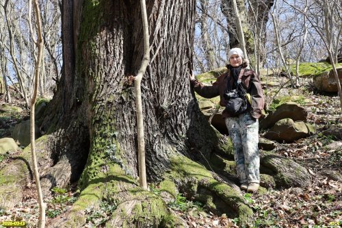 А.Рудомаха на обследовании перспективной ООПТ Скала Тренировочная (расширение)