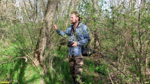 Д.Матвеев на обследовании перспективной ООПТ Центрально-Новогражданская роща