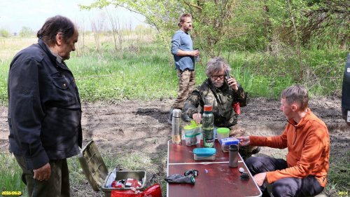 Привал на территории перспективной ООПТ Урочище Восточно-Ладожское 