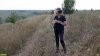 Д.б.н., профессор КубГУ С.А.Литвинская на обследовании Карпоой степи