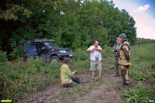 Обсуждение маршрута перед обследованием потенциального Заказника Каневецкий