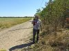 Координатор ЭВСК А.Рудомаха на обследовании Северо-Незаймановской рощи