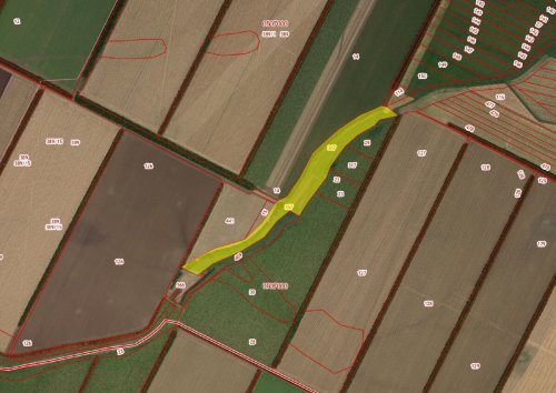 Схема расположения земельного участка 23:28:0507000:367, незаконно сформированного в русле балки Хайлова