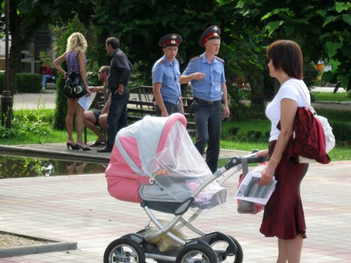 Пикет в Горячем Ключе против застройки парка. Автор - Юлия Неищенко