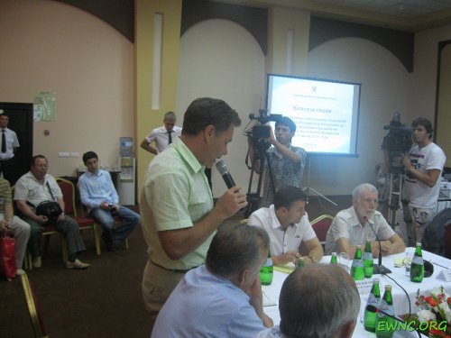 (2011.07.18) Е.Витишко на консультациях в Краснодаре по терминалам в Туапсе и Новороссийске