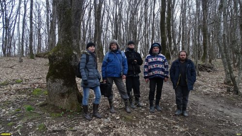 Активисты ЭВСК на обследовании зелёных зон и ООПТ в МО г.Горячий Ключ (06.03.2022)
